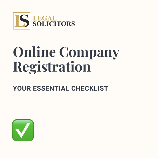 Online Company Registration in the UK: Your Essential Checklist