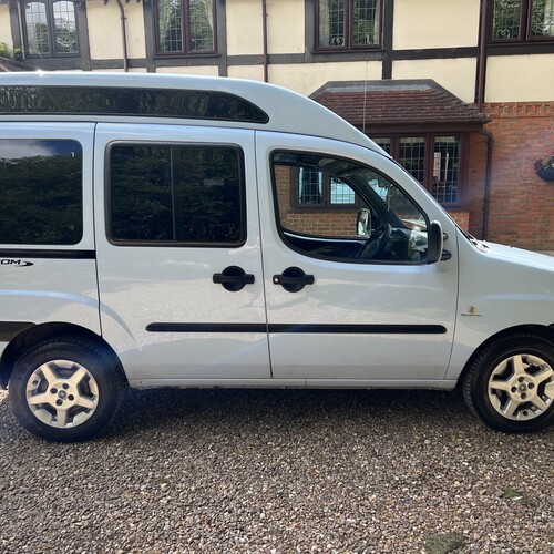 2005 (55)reg Fiat Doblo Dynamic 1.9 JTD Camper Van 2 Berth Rare Colour