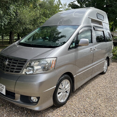 2004 54reg Toyota Alphard Camper Van 4 Berth High Top 2362cc Petrol Automatic