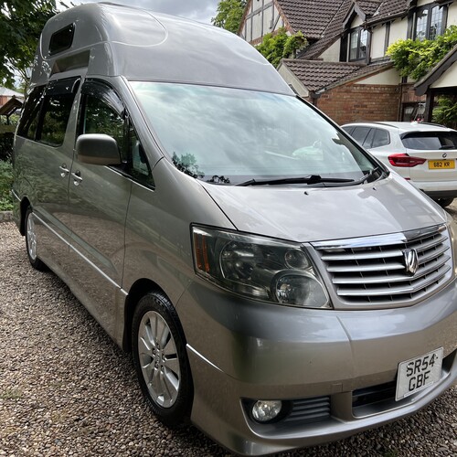 2004 54reg Toyota Alphard Camper Van 4 Berth High Top 2362cc Petrol Automatic