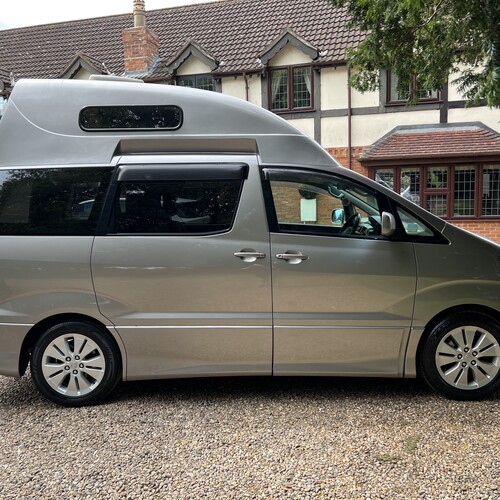 2004 54reg Toyota Alphard Camper Van 4 Berth High Top 2362cc Petrol Automatic