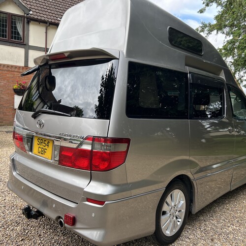2004 54reg Toyota Alphard Camper Van 4 Berth High Top 2362cc Petrol Automatic