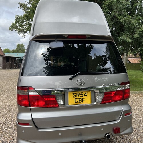 2004 54reg Toyota Alphard Camper Van 4 Berth High Top 2362cc Petrol Automatic