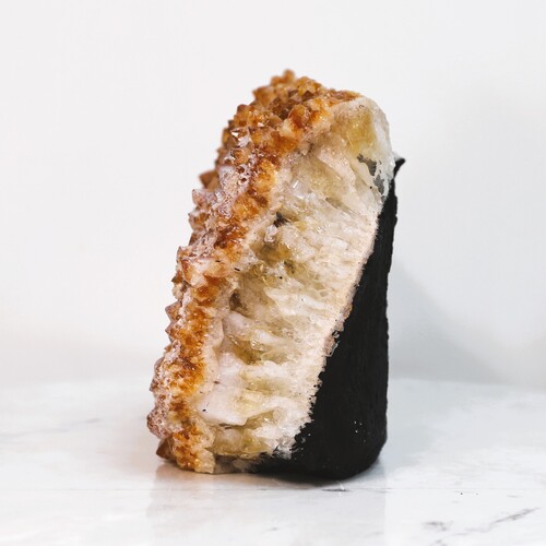 Citrine Cluster Geode