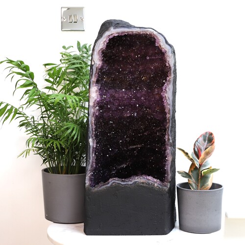 Large Amethyst Cathedral Cave Geode