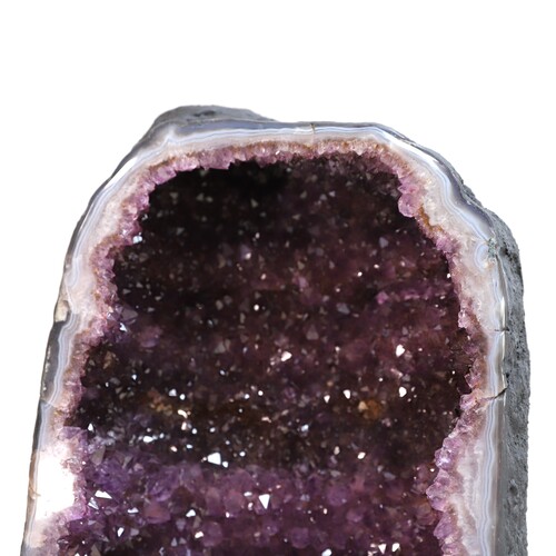 Large Amethyst Cathedral Cave Geode