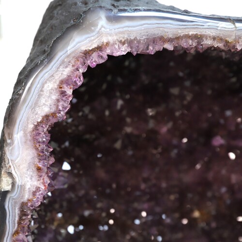 Large Amethyst Cathedral Cave Geode