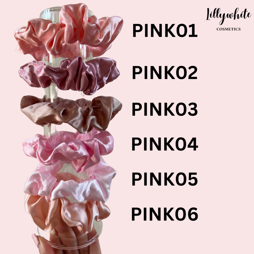 Satin Hair Scrunchies - Regular