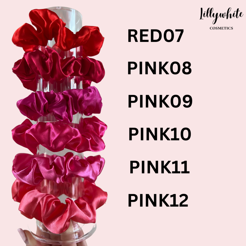 Satin Hair Scrunchies - Regular
