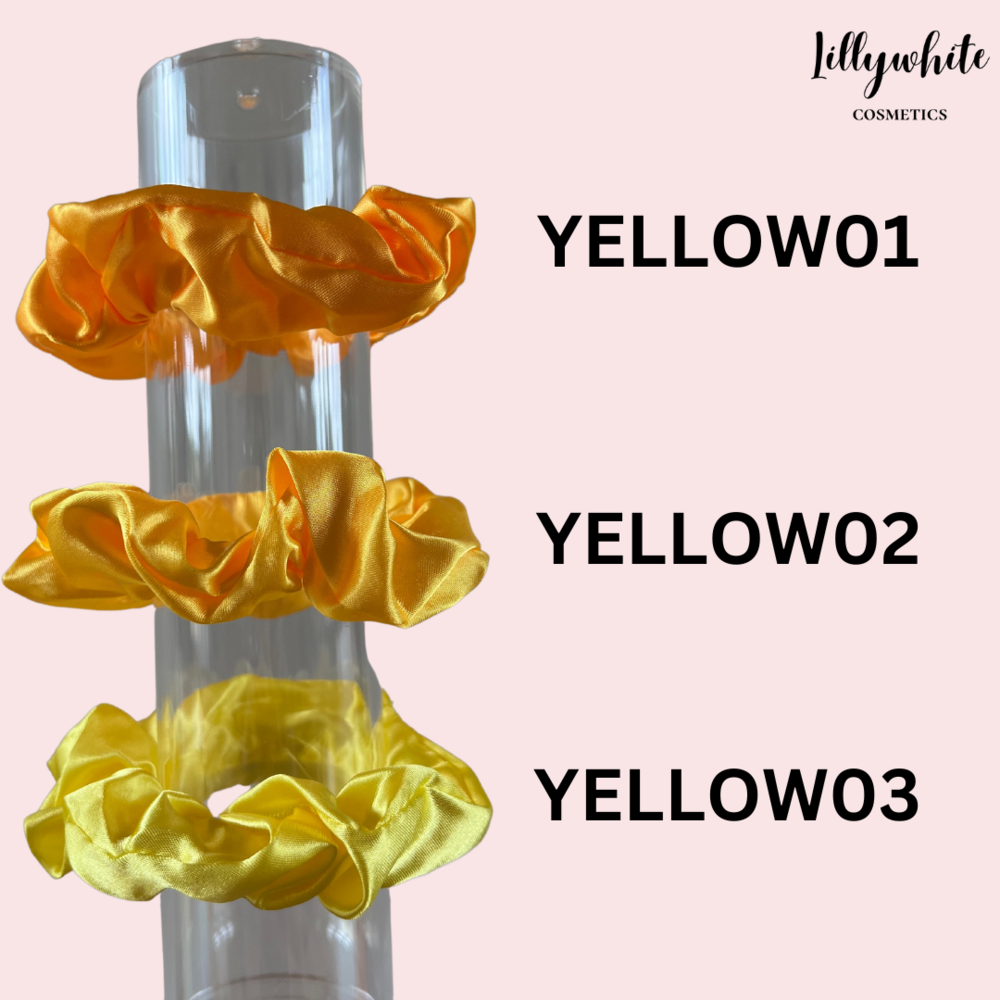 Satin Hair Scrunchies - Regular