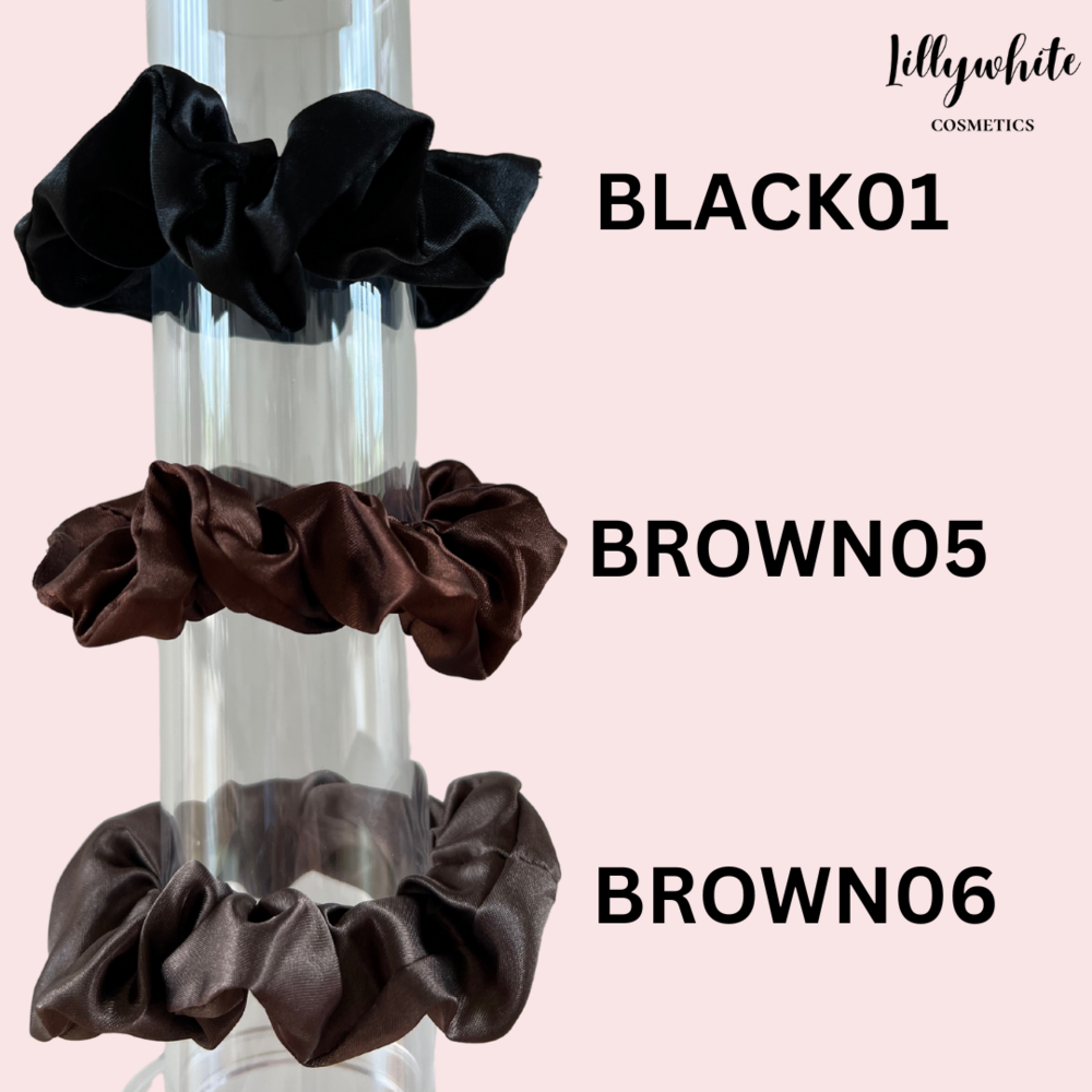 Satin Hair Scrunchies - Regular