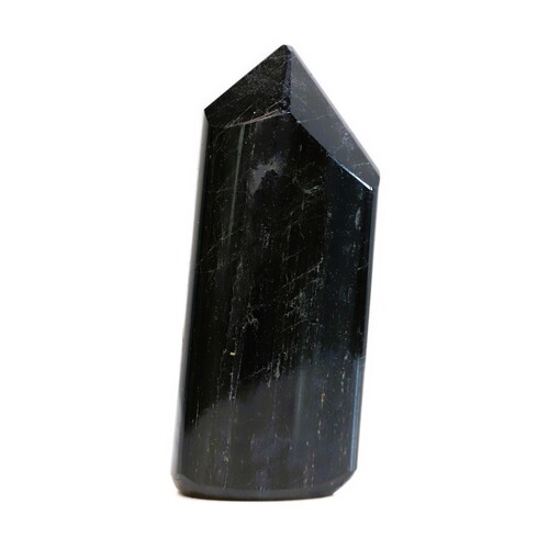 Polished Black Tourmaline Tower Point