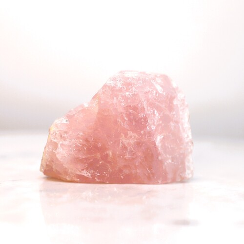 Natural Raw Rose Quartz chunk