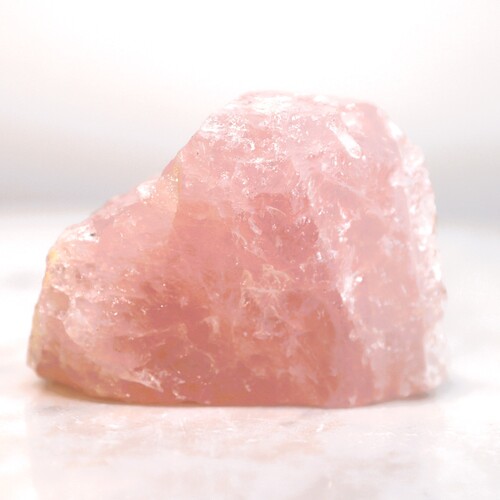 Natural Raw Rose Quartz chunk