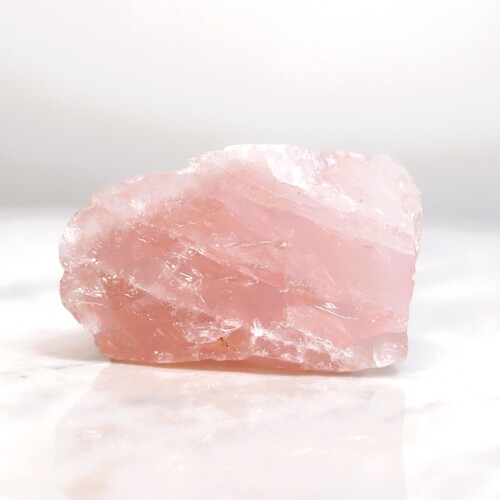 Natural Raw Rose Quartz chunk