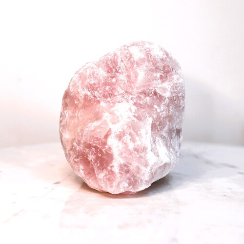 Natural Raw Rose Quartz free form