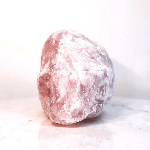 Natural Raw Rose Quartz free form