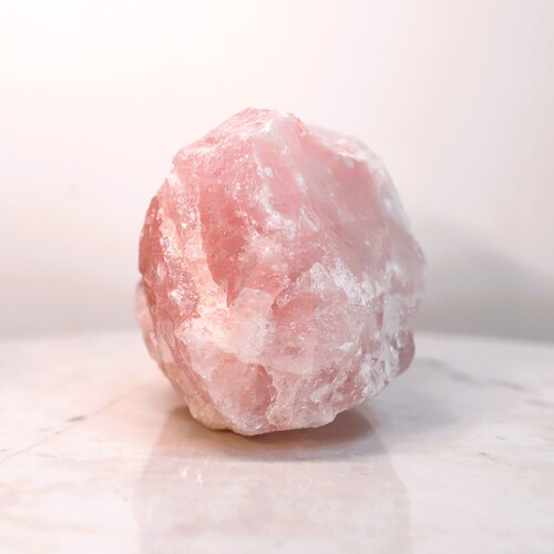Natural Raw Rose Quartz free form