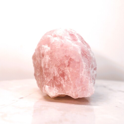 Natural Raw Rose Quartz free form