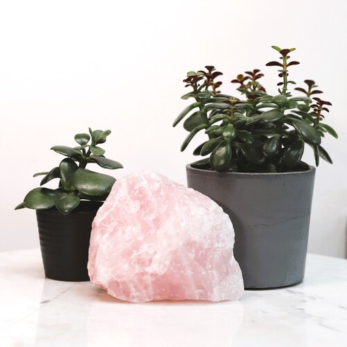 Natural Raw Rose Quartz chunk