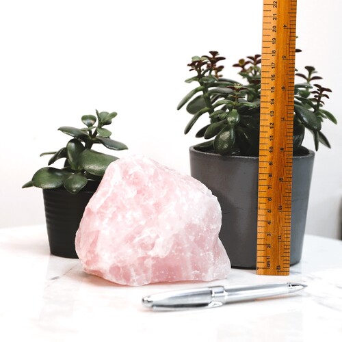 Natural Raw Rose Quartz chunk