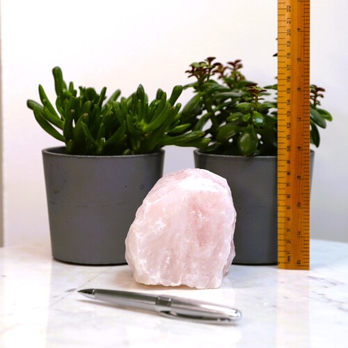 Natural Raw Rose Quartz free form