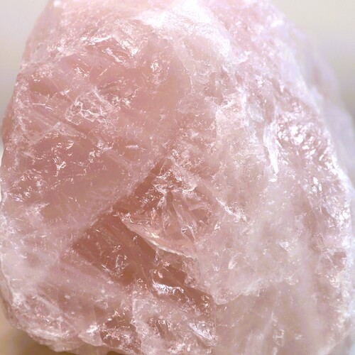Natural Raw Rose Quartz free form