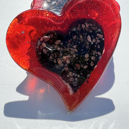 Fedra Red - Heart Coasters