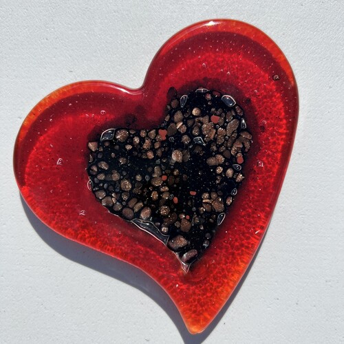 Fedra Red - Heart Coasters