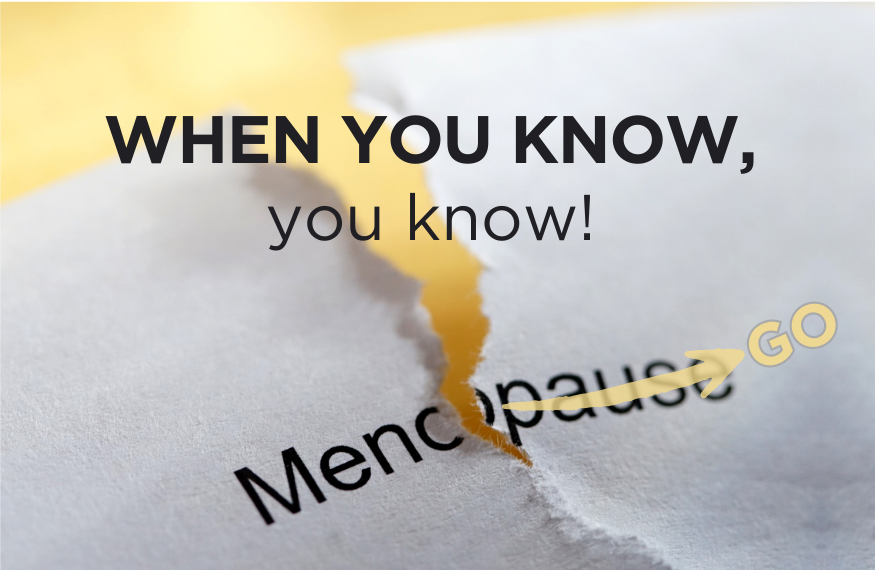 When you know, you know!