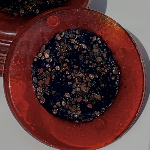 Fedra Red - Round Coasters