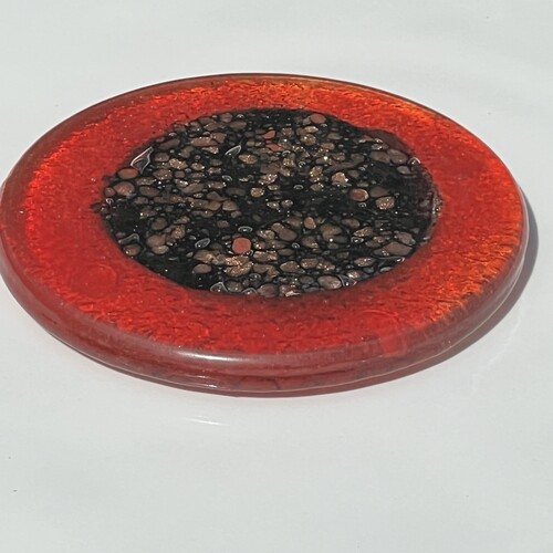 Fedra Red - Round Coasters