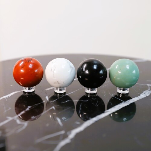 Crystal Sphere 4 piece Set