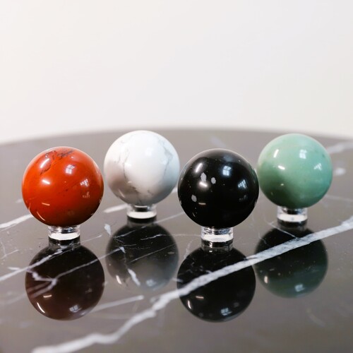 Crystal Sphere 4 piece Set