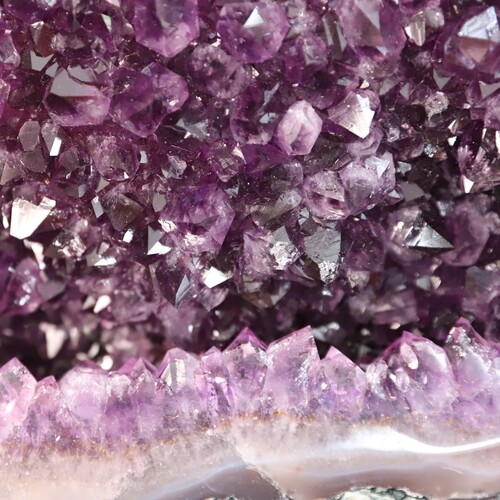 Large Amethyst Cluster Bowl Geode