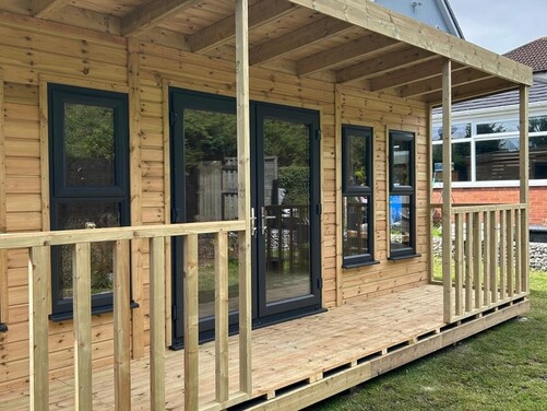 #PVC004 20x16 Pent Summer House