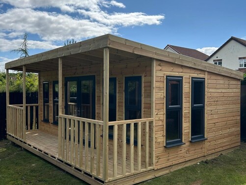 #PVC004 20x16 Pent Summer House