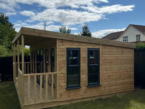 #PVC004 20x16 Pent Summer House