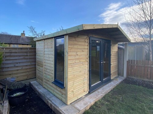 #PVC019 12x8 Apex Summer House