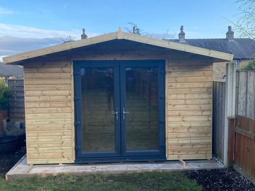 #PVC019 12x8 Apex Summer House