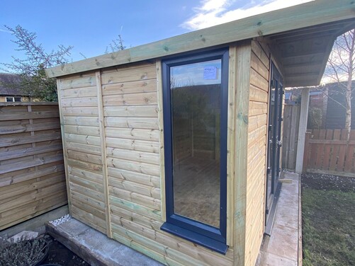 #PVC019 12x8 Apex Summer House