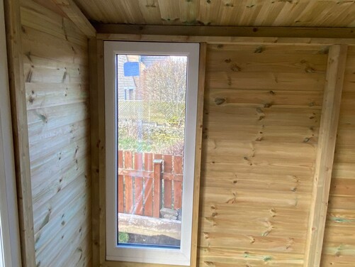 #PVC019 12x8 Apex Summer House