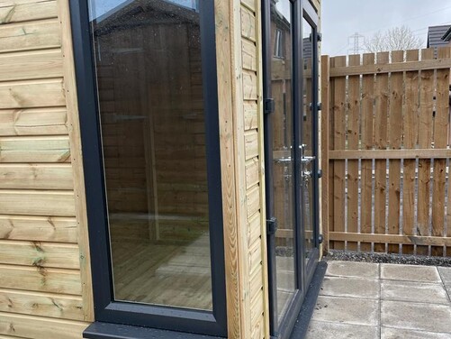 #PVC018 8x8 Pent Summer House