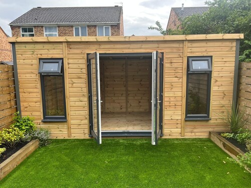 #PVC003 18x8 Pent Summer House