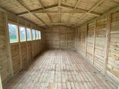 #A007 20x10 Apex Shed Workshop