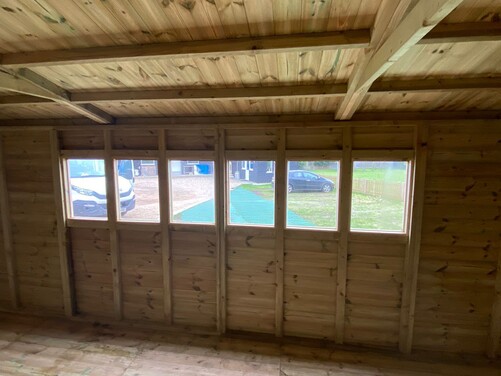 #A007 20x10 Apex Shed Workshop