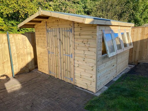 #A013 10x10 Apex Shed