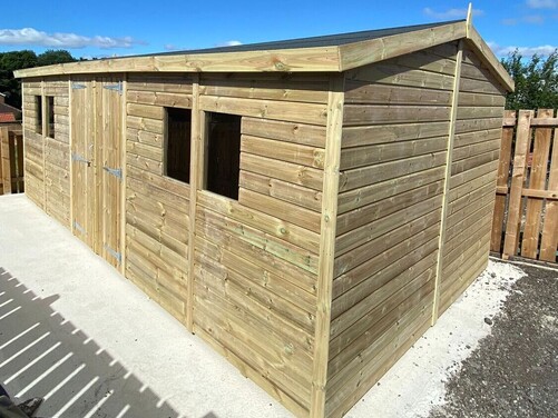 #A020 20x10 Apex Shed