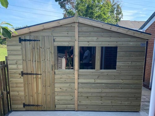 #A022 11x11 Apex Shed