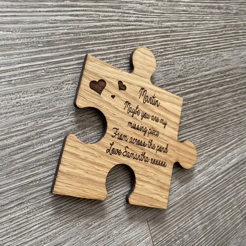 Personalised Jigsaw Coaster